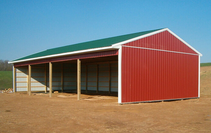 117 – 3-Sided Agricultural Building