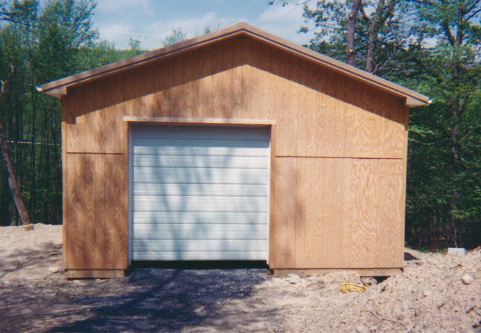 163 – Natural Board & Batten Garage