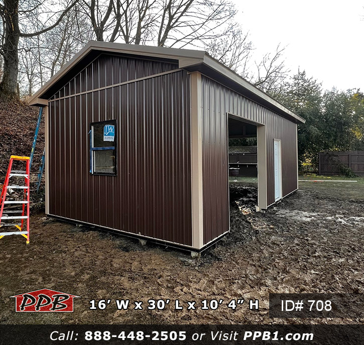 708 - Brown Shed