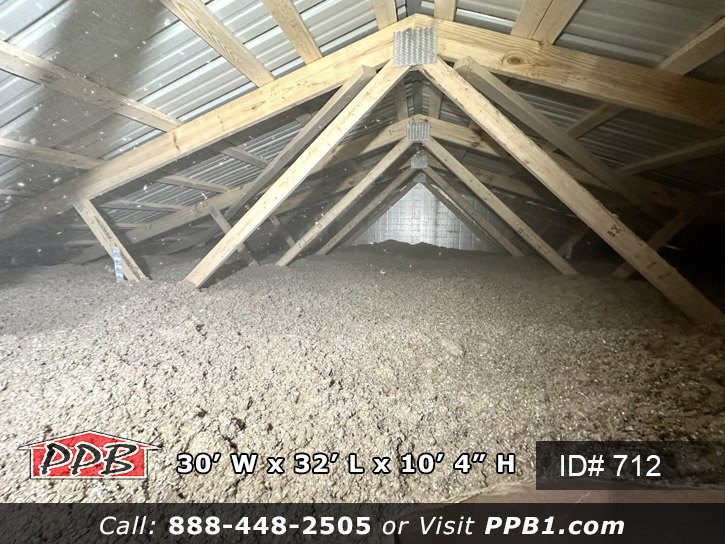 Insulation in ceiling ID# 712
