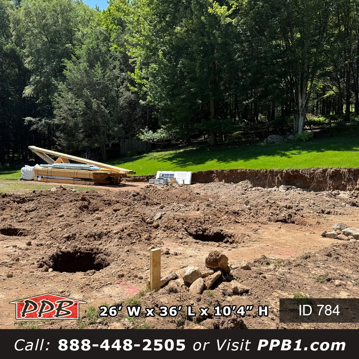 Ivy Green Roof Pole Barn New York pole barn garage with ivy green roof