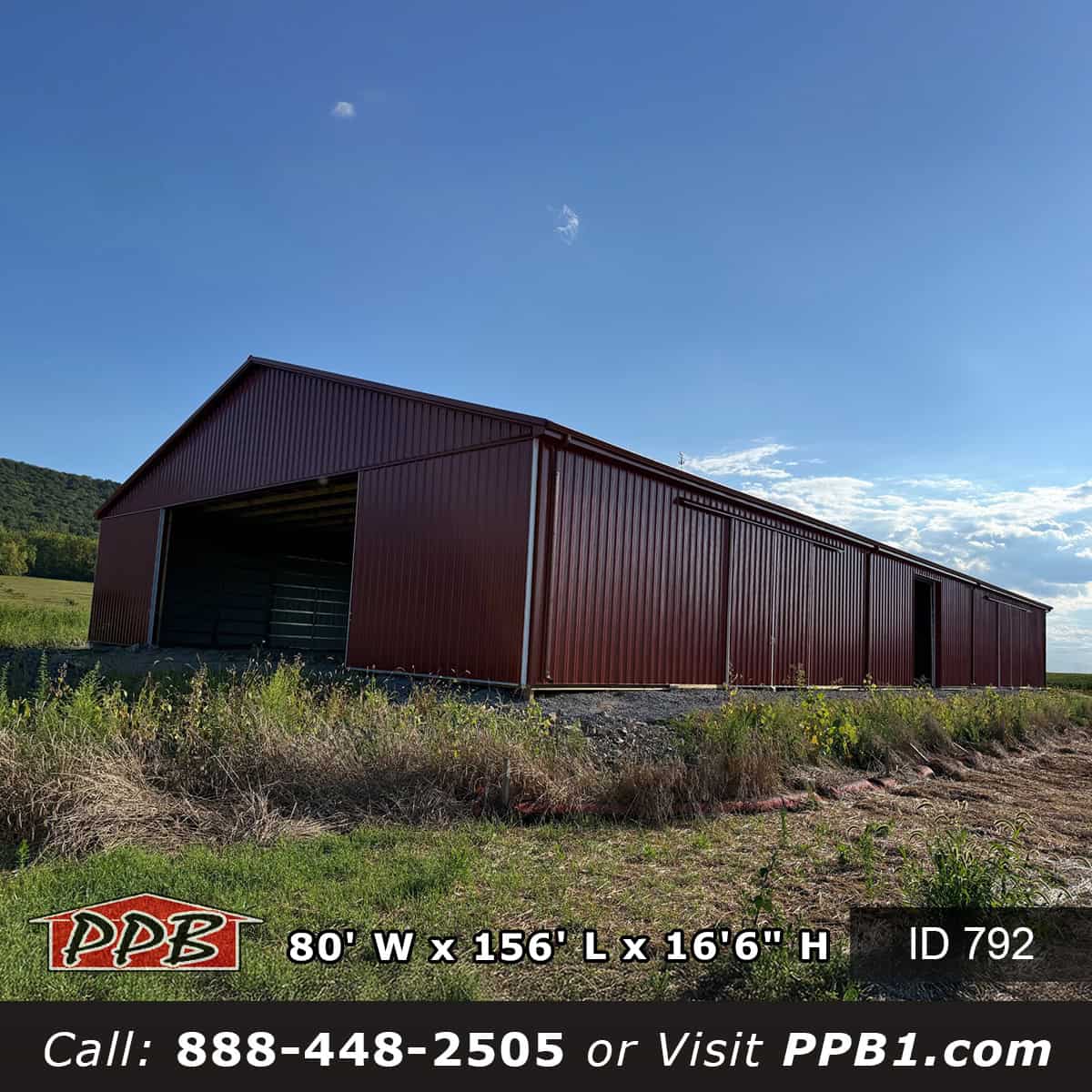 Agricultural Pole Barn Design Red Ag Post Frame Pennsylvania