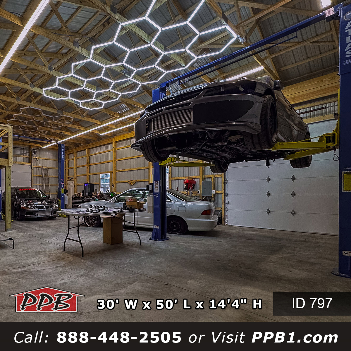 797 30x50x14 Residential Garage Build