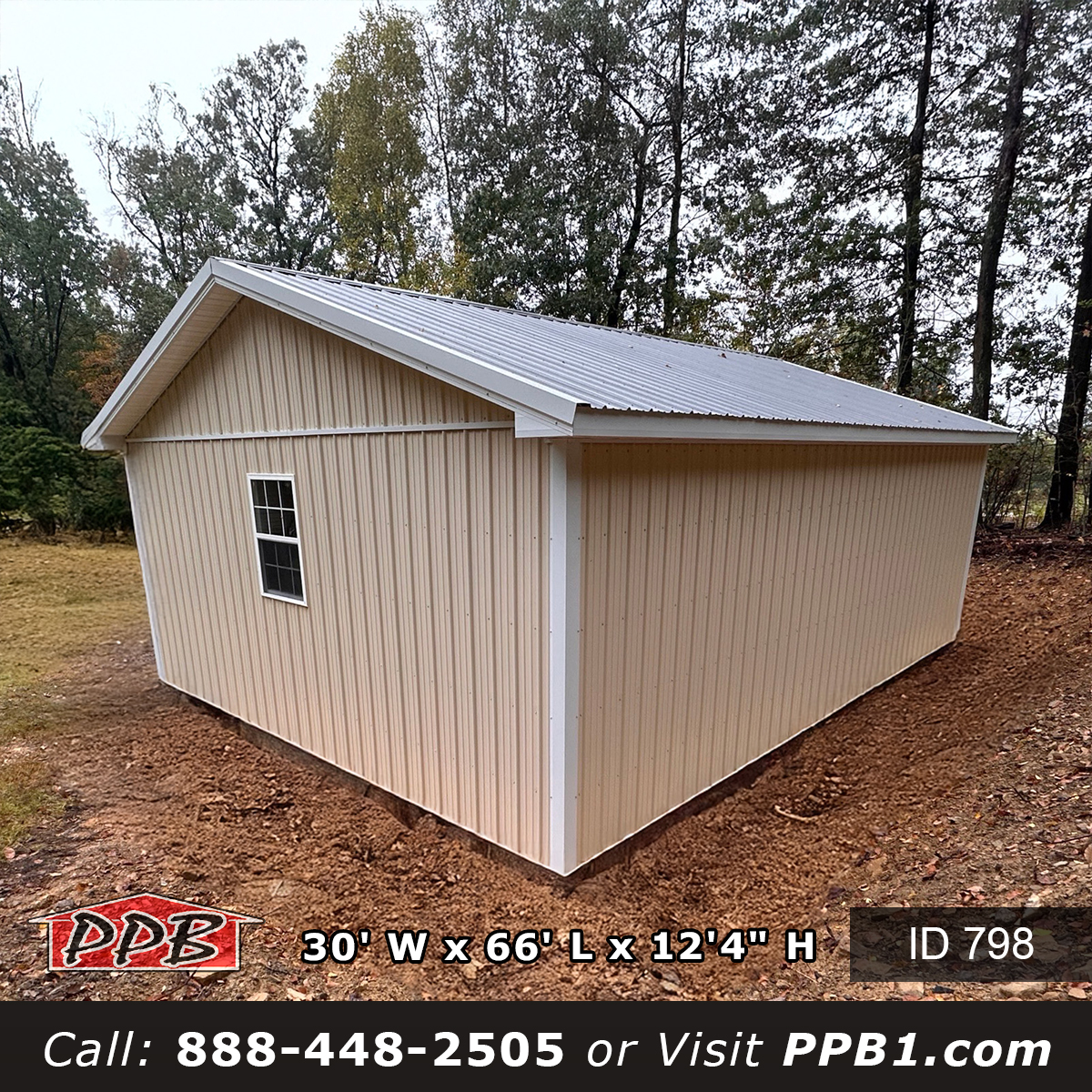 Beige and Charcoal Garage Pennsylvania