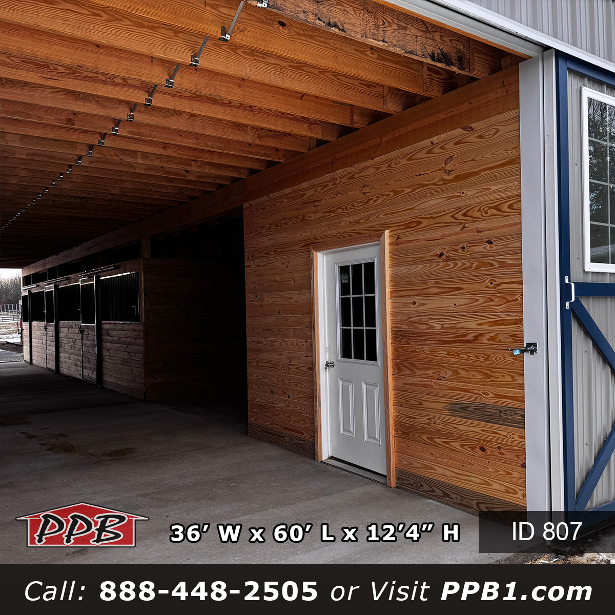 Staircase Interior Horse Barn
